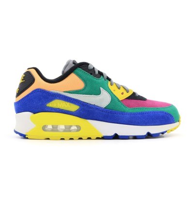 Nike Air Max 90 Viotech Lucid Green Game Royal Purple Yellow