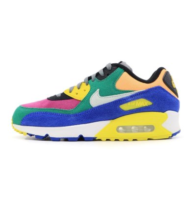 Nike Air Max 90 Viotech Lucid Green Game Royal Purple Yellow