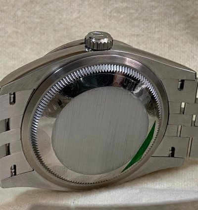 Rolex Datejust 36 New 2024 Unworn Datejust 36 Steel Jubilee Mother Of Pearl Dial Diamond-set Bezel 126284rbr