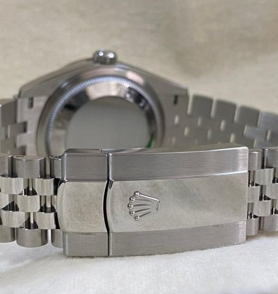 Rolex Datejust 36 New 2024 Unworn Datejust 36 Steel Jubilee Mother Of Pearl Dial Diamond-set Bezel 126284rbr