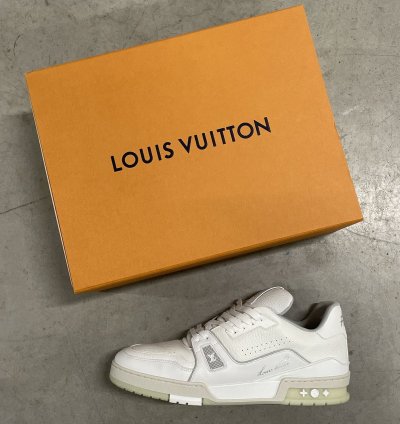 Louis Vuitton Lv Virgil Abloh White Sneakers