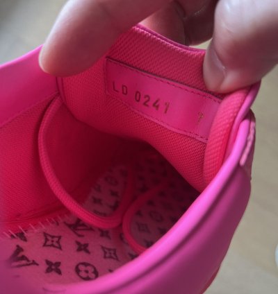 Louis Vuitton Lv Virgil Luxembourg Trainer Sneaker