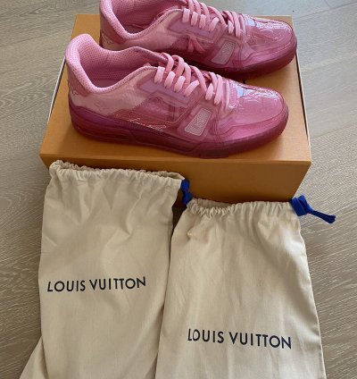 Louis Vuitton Lv Virgil Sneaker Transparent Sz Lv7