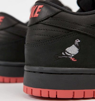 Nike Sb Dunk Pigeon Black