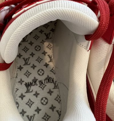 Louis Vuitton Lv Virgil Trainer Sneaker product Red