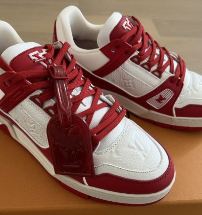 Louis Vuitton Lv Virgil Trainer Sneaker product Red