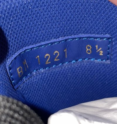 Louis Vuitton Marine Red Yellow Trainer Sneaker