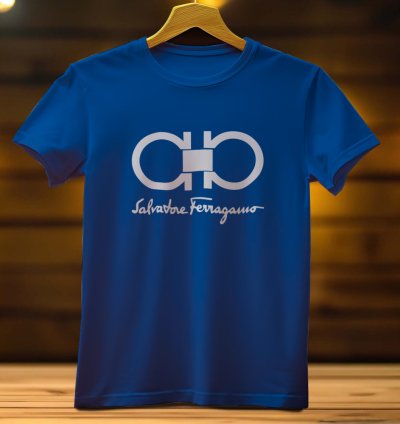 Salvatore Feragamo Logo Mens Tshirt Size Usa