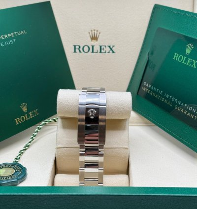 Rolex Datejust 36 New 2025 Silver Index Dial Stainless Steel Diamond Bezel Oyster Bracelet