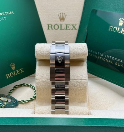 Rolex Datejust 36 Silver Index Dial Stainless Steel Diamond Bezel Oyster Bracelet