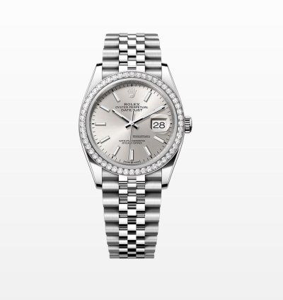 Rolex Datejust 36 Silver Index Jub