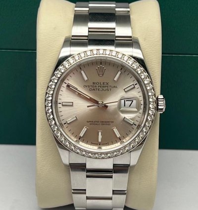 Rolex Datejust 36 Silver Index Oys