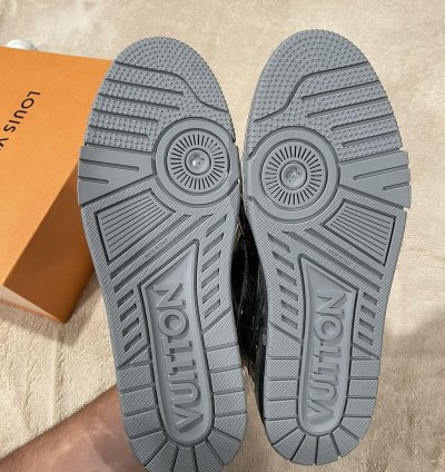 Louis Vuitton Mirror Silver Trainer Sneaker