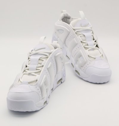 Nike Air More Uptempo Low Triple White