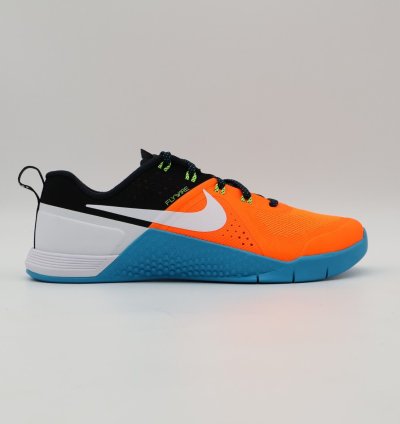 Nike Metcon 1 Og Total Orange Blue Lagoon Black White