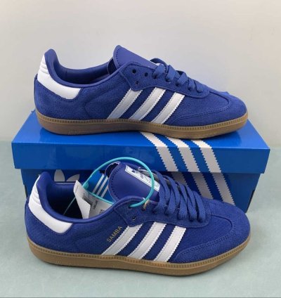 Adidas Shoes Samba Og royal Blue Gum