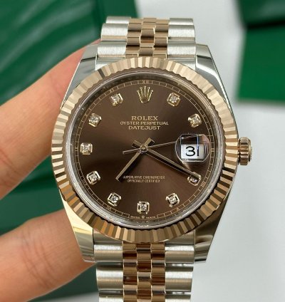 Rolex Datejust 41 126331 Chocolate Diamond Jubilee