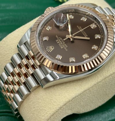Rolex Datejust 41 126331 Chocolate Diamond Jubilee
