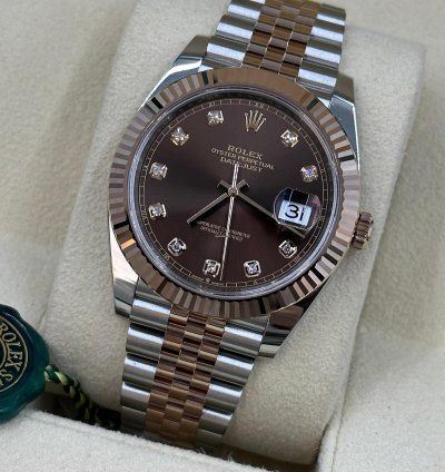 Rolex Datejust 41 126331 Chocolate Diamond Jubilee