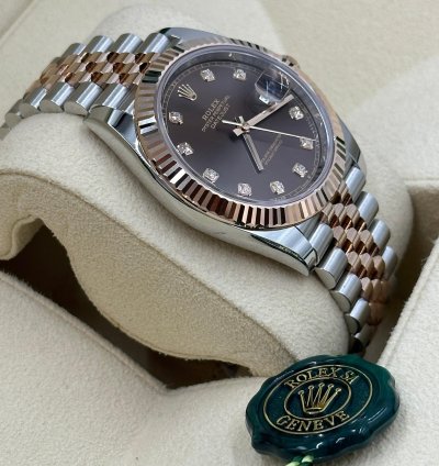 Rolex Datejust 41 126331 Chocolate Diamond Jubilee