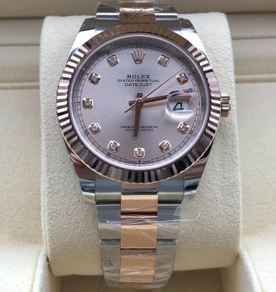Rolex Datejust 41 126331g Sundust Dial Oyster