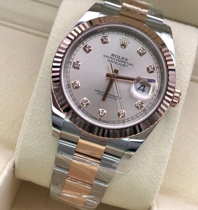 Rolex Datejust 41 126331g Sundust Dial Oyster