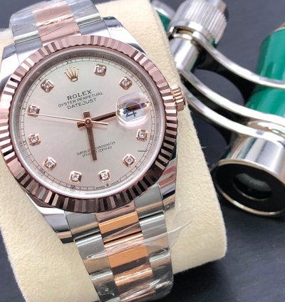 Rolex Datejust 41 126331g Sundust Dial Oyster
