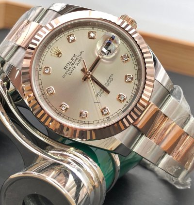 Rolex Datejust 41 126331g Sundust Dial Oyster