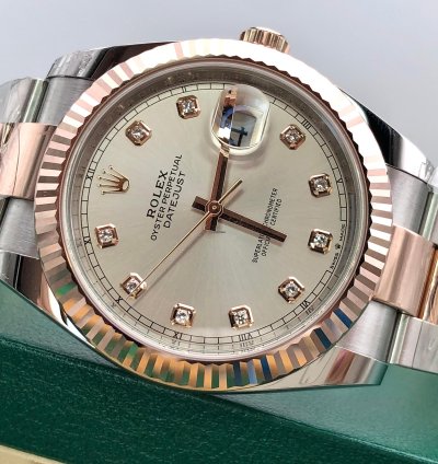 Rolex Datejust 41 126331g Sundust Dial Oyster