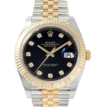 Rolex Datejust 41 126333g Automatic Gold Steel Like New Unworn
