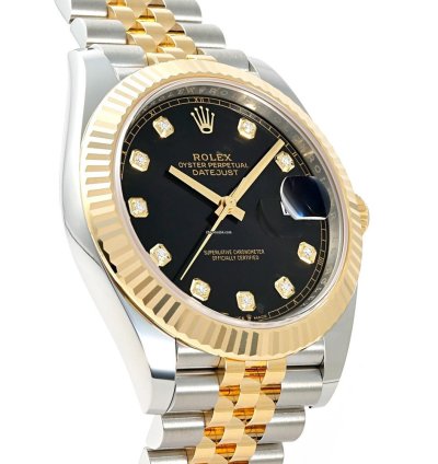 Rolex Datejust 41 126333g Automatic Gold Steel Like New Unworn