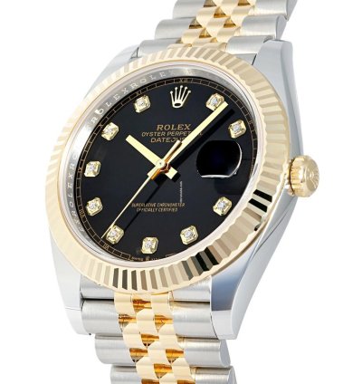 Rolex Datejust 41 126333g Automatic Gold Steel Like New Unworn