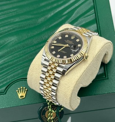Rolex Datejust 41 126333g Black Jubilee