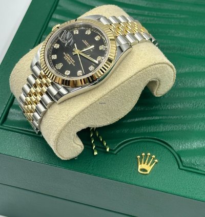 Rolex Datejust 41 126333g Black Jubilee