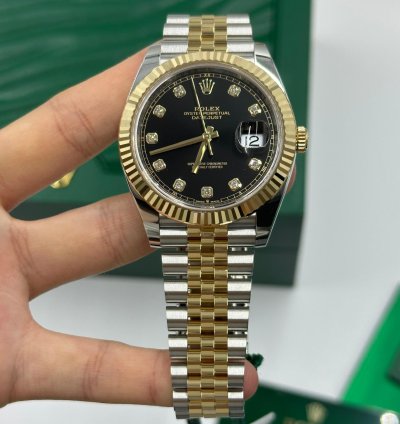 Rolex Datejust 41 126333g Black Jubilee