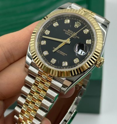 Rolex Datejust 41 126333g Black Jubilee