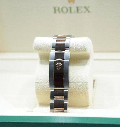 Rolex Datejust 41 2024 Datejust 41 Steel And Rose Gold Chocolate Diamond Dial Unworn Box And Papers 126331