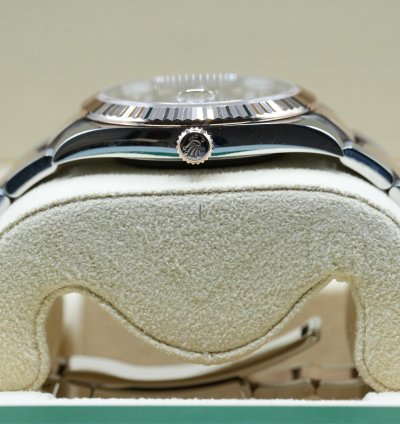 Rolex Datejust 41 2024 Datejust 41 Steel And Rose Gold Chocolate Diamond Dial Unworn Box And Papers 126331