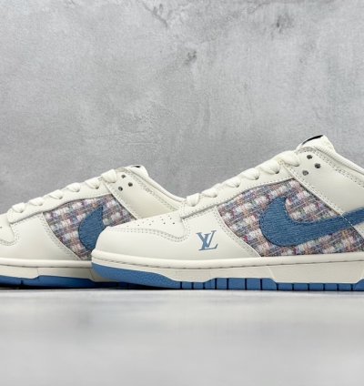 280 Nk Dunk Low Retro Diy High-end Lv Beige Chanel Style Low-top C