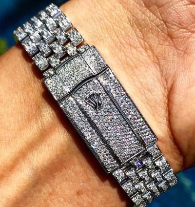 Rolex Datejust 41 41mm Top Quality Natural Diamonds