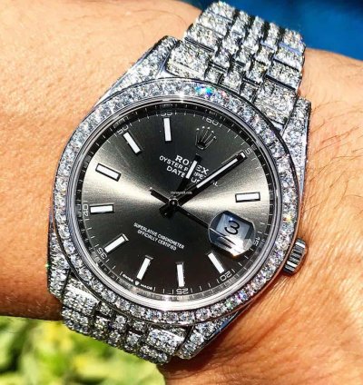Rolex Datejust 41 41mm Top Quality Natural Diamonds
