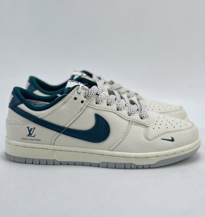 280 Nike Sb Dunk Low X Louis Vuitton White Navy Blue Starry Sky Cf3688-004 - 132