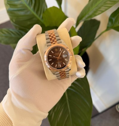 Rolex Datejust 41 Chocolate Dial