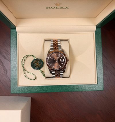 Rolex Datejust 41 Chocolate Dial