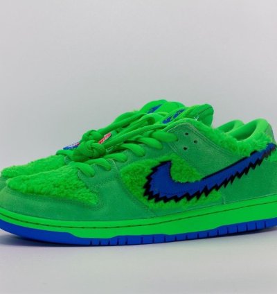 Grateful Dead X Nike Sb Dunk Green Bear Cj5378-300
