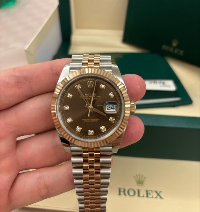 Rolex Datejust 41 Date Just Rolex Date Just 41 Chocolate