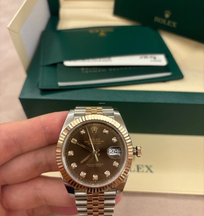 Rolex Datejust 41 Date Just Rolex Date Just 41 Chocolate