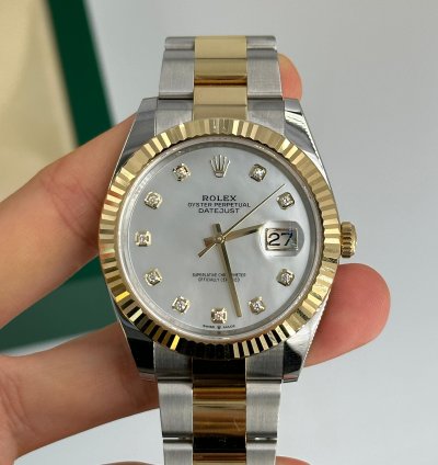 Rolex Datejust 41 Ng White Oys