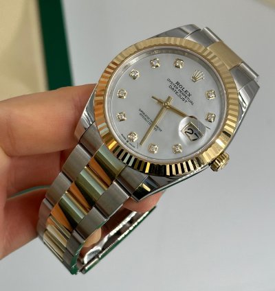 Rolex Datejust 41 Ng White Oys