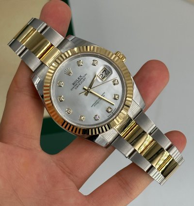 Rolex Datejust 41 Ng White Oys